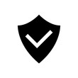 © Vladislav - Shield and check mark glyph icon