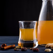 Mead alcohol drink with spices