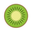 Fresh kiwi fruit slice
