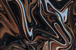 Chocolate background with liquify effect