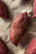 © Brent Hofacker - Raw Red Organic Japanese Yams