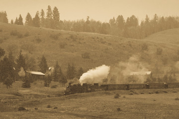 Cumbres & Toltec Scenic Steam Train, Chama, New Mexico to Antonito, Colorado over Cumbress Pass 10,015 Elevation