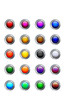 © MattWilbert.com - Multi Colored Buttons