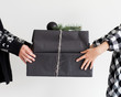 © Stocksy - Modern Christmas gift exchange