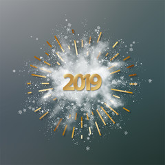 Wall Mural - Christmas New Year Background