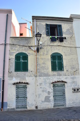 Wall Mural - Alghero Historische Altstadt