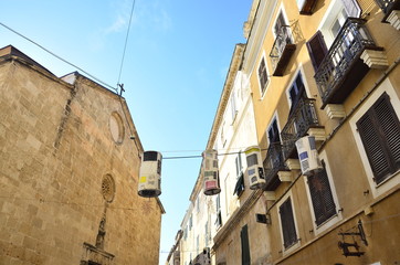 Wall Mural - Alghero Historische Altstadt