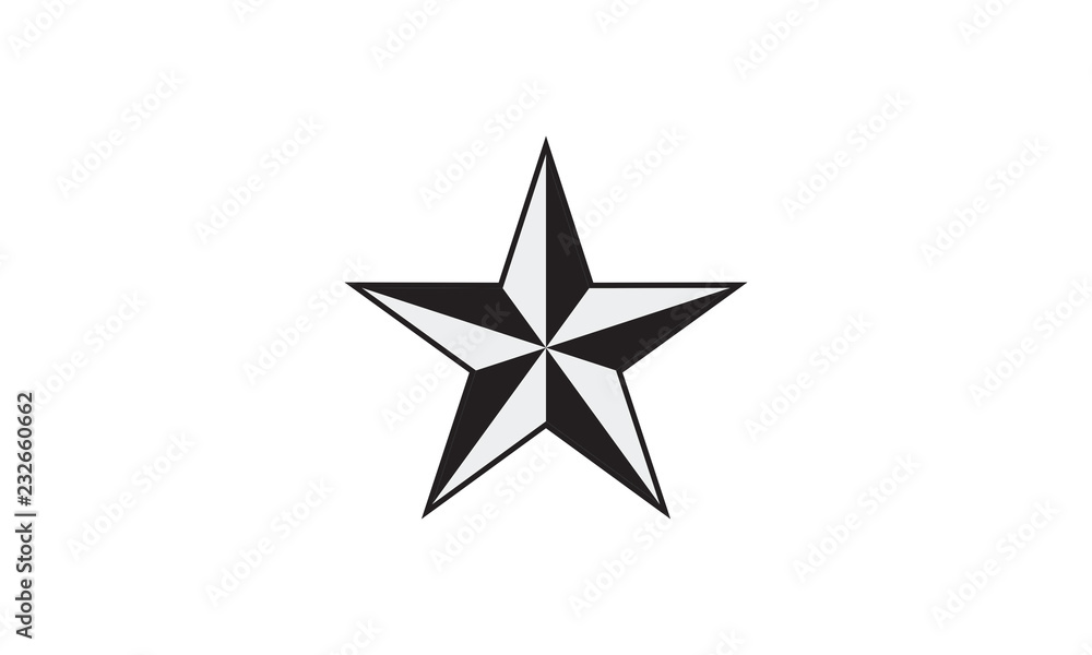 Star vector Stock Vector | Adobe Stock
