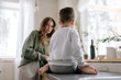 © Stocksy - Boy sitting on kitchen table