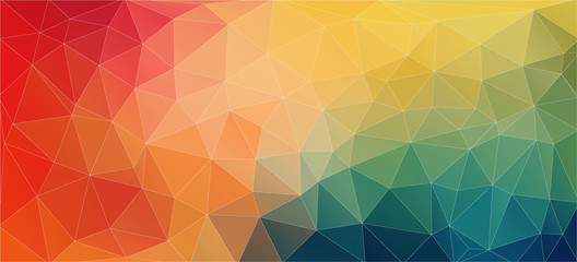 Wall Mural - Modern Flat triangle Background of geometric shapes.