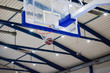 © Lidia_Lo - To hammer a ball into the ring. Basketball hoop
