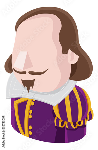 A Shakespeare man avatar ca...