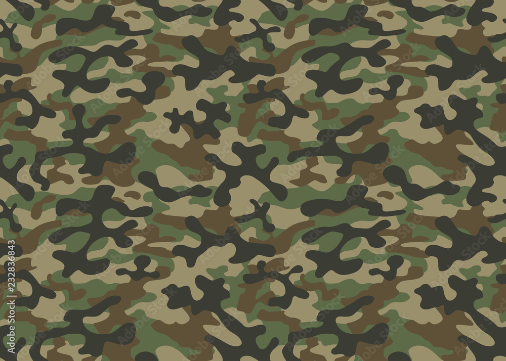 texture military camouflage repeats seamless army green hunting Stock ...