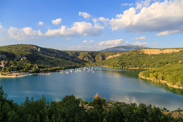 Naklejka na meble Blick auf Bauduen