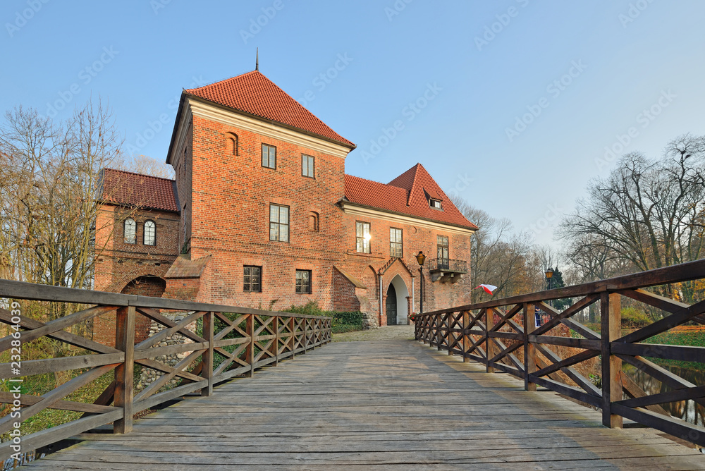 Zamek w Oporowie - obrazy, fototapety, plakaty 