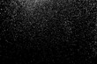 © wirakorn - Falling Snow down On The Black Background