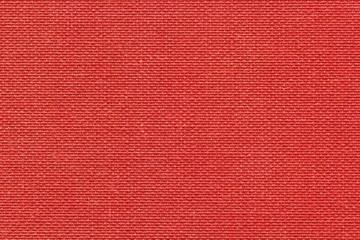 Wall Mural - red burlap texture background