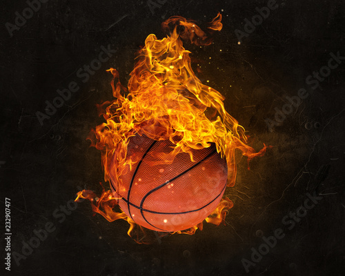 Foto  Basketball game concept