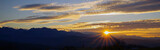 Fototapeta Zachód słońca - Zachód słońca nad tatrami