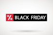 © Aygun - Black friday banner icon. Lettering Logo Design Element