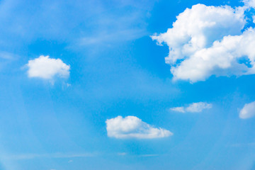 Wall Mural - Blue Sky with white clould in season summer.