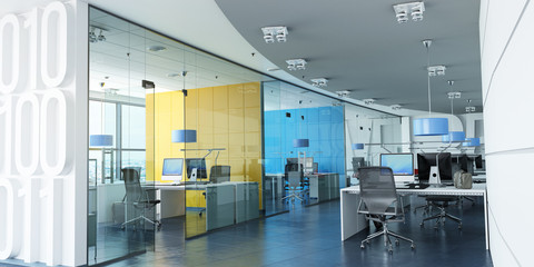 Colorful  corporate office