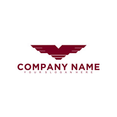 Poster - Eagle, falcon, bird logo design, Modern Template, Icon Vector