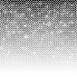 snow flakes background with transparency