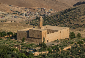 Wall Mural - Mardin, Turkey - an amazing mix of cultures and heritages, Mardin is a treasure, with its narrow alleys, its churches, mosques and madrassas. Here in particular a look of the Old Town