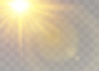 Wall Mural - sunlight light effects