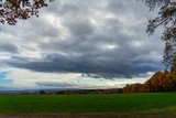 Fototapeta Dmuchawce - Herbstlandschaft