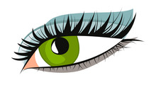 Female Green Eye
