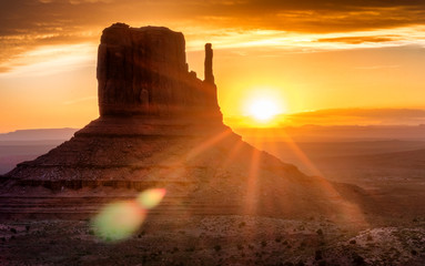 Wall Mural - monument valley. navajo tribal park, usa.