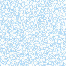 Abstract Seamless Pattern Small Blue Circles Texture Background