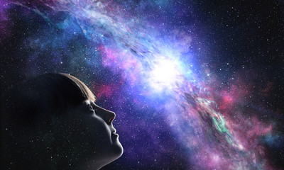 Wall Mural - mystery of space world