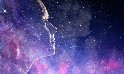 Wall Mural - mystery of space world