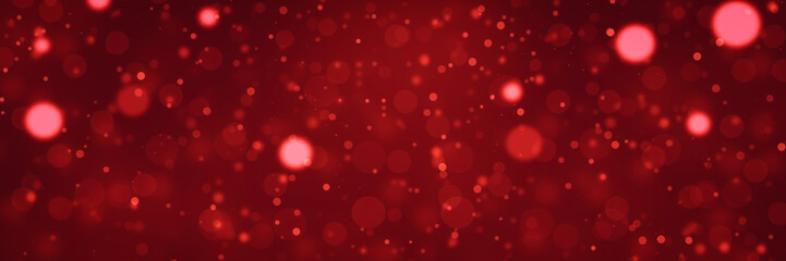 Wall Mural - red glitter texture christmas banner background for Christmas new year and holiday background.