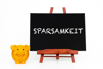 Poster - Sparsamkeit