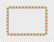 © Aleksandr Bryliaev - Candy Cane Frame