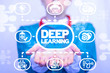 Deep learning smart medicine concept. Intelligent Medical Digital Technology.