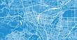 Urban vector city map of Sendai, Japan