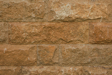 Wall Mural - background texture wall of blocks