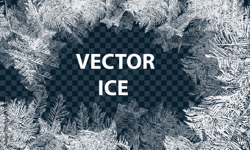 Fotografía Vector Patterns Made by the Frost