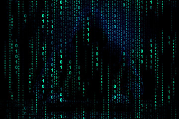 binary code background