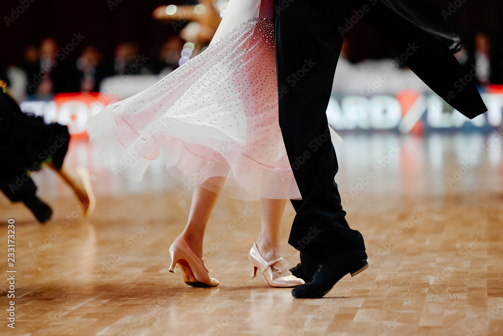 Ballroom Dance Couple Dancers Viennese Waltz Dancing Foto