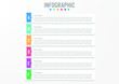 © Konkapp - Business infographic labels template with 6 options.Creative concept for infographic.