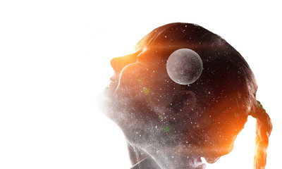 Wall Mural - mystery of space world