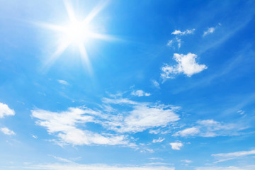 Wall Mural - blue sky