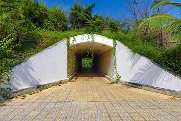 underground pedestrian tunnel