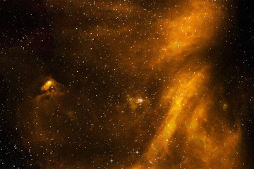 Wall Mural - night sky with stars and nebula